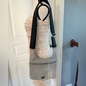 PRADA Canvas Crossbody Shoulder Messenger Bag with COA